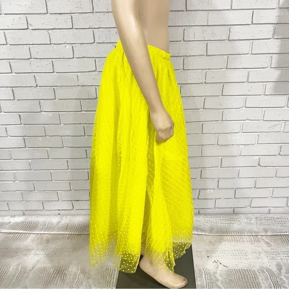 J.Crew‎ Collection limited-edition tulle midi skirt in polka dot - Picture 7 of 10